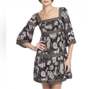 Missoni Flare Sleeve Floral Dress Size IT 42/US 6